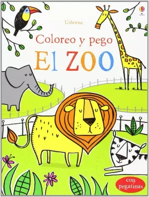 EL ZOO  COLOREO Y PEGO