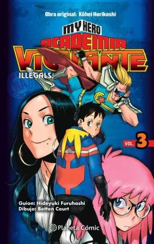 MY HERO ACADEMIA VIGILANTE ILLEGALS Nº 03/15