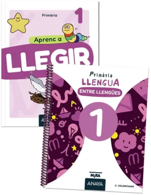 LLENGUA 1. ENTRE LLENGÜES + LLENGUA 1. APRENC A LLEGIR