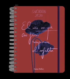 AGENDA ANUAL DIARIA 2026 SARA BUHO