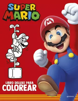 SUPER MARIO:  LIBRO PARA COLOREAR DELUXE