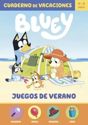 BLUEY. CUADERNO DE VACACIONES - JUEGOS DE VERANO (