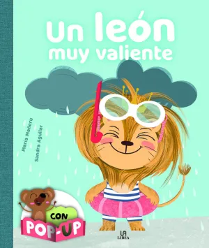 UN LEON MUY VALIENTE- COL. ABRAZOS CON POP-UP