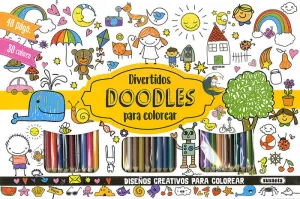 DIVERTIDOS DOODLES PARA COLOREAR (ESTUCHE) 6052