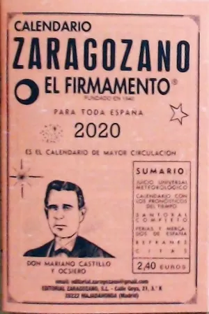 CALENDARIO ZARAGOZANO 2020