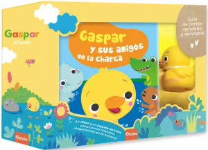 LIBRO DE BAÑO. GASPAR Y AMIGOS EN LA CHARCA. ECOLÓGICO
